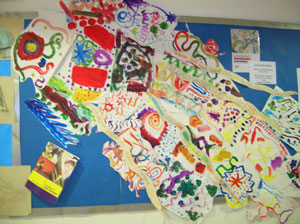 children's work - comet tail