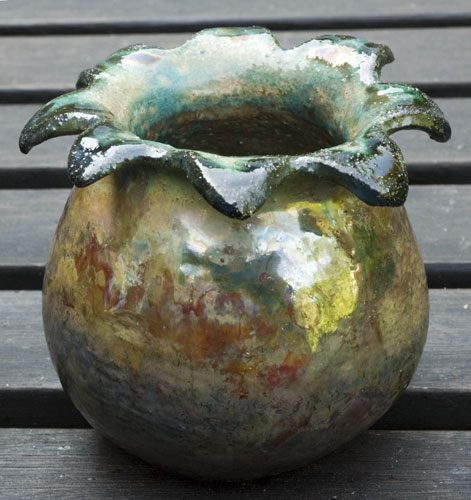 Raku pot